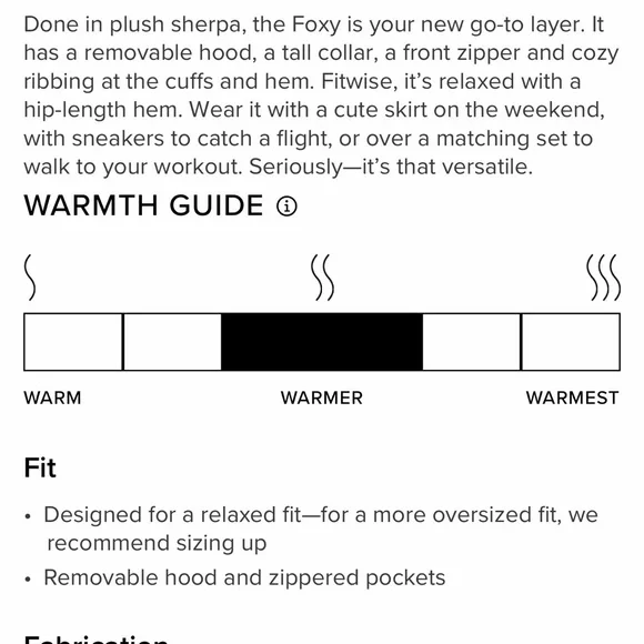 ALO Yoga Soft Blue Foxy Sherpa Jacket - Picture 8 of 8